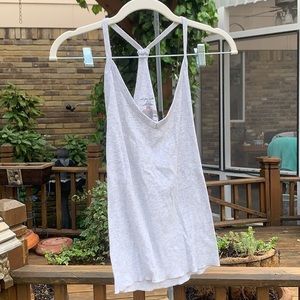 Out from under work out top